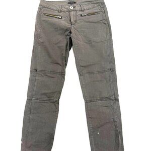 MANGO Fashion Gray Jeans Size 4 (fits for Size 2)  EUR: 36 with zippers
